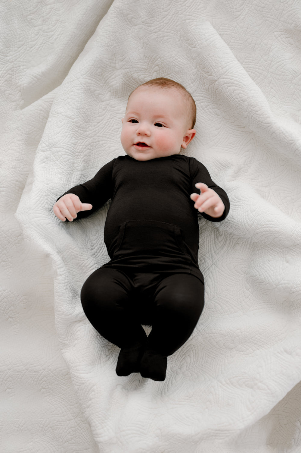 Finley Romper in Black