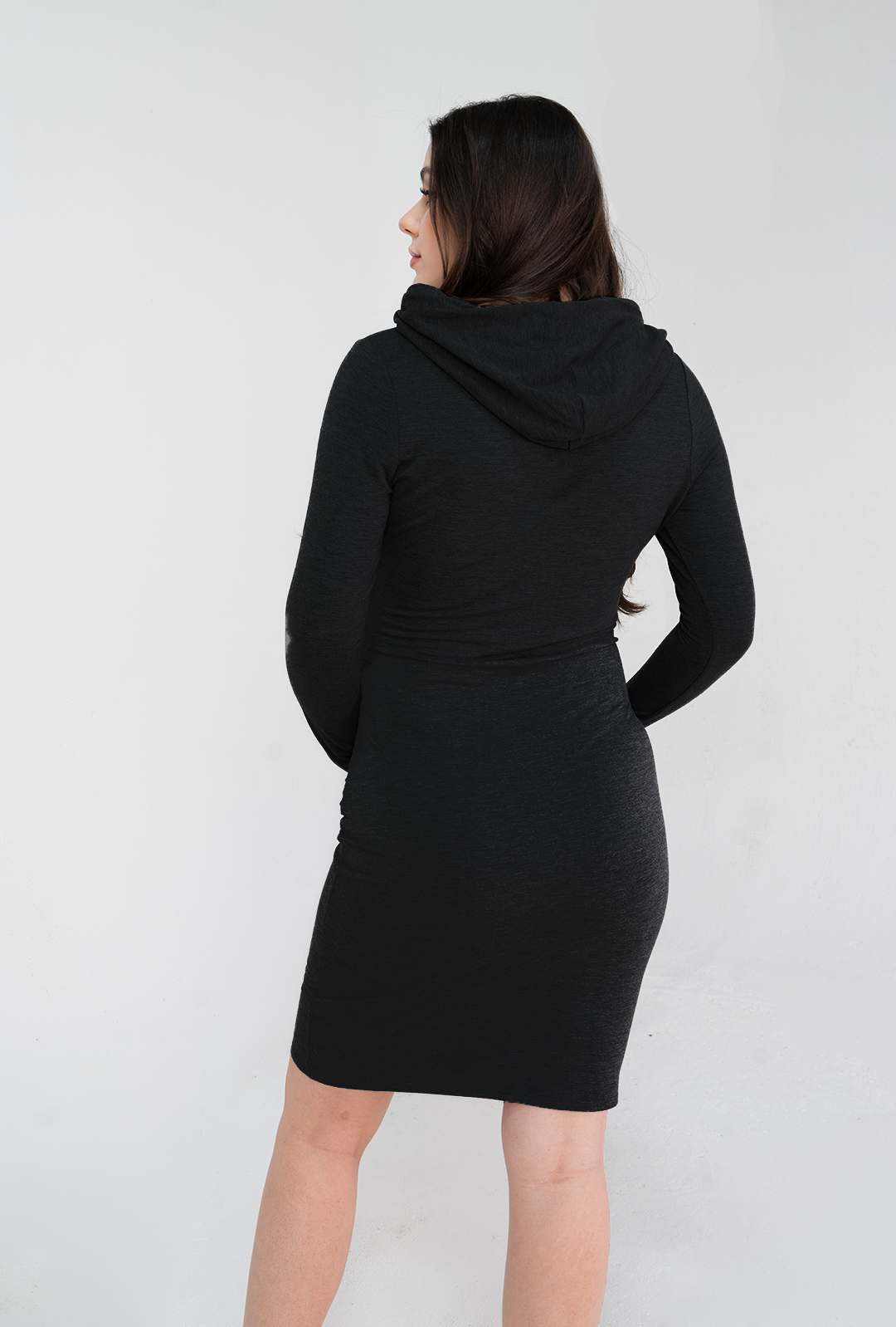 Brooklyn Maternity Hoodie Dress