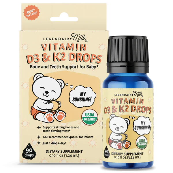 Legendairy Milk Vitamin D3 & K2 Drops
