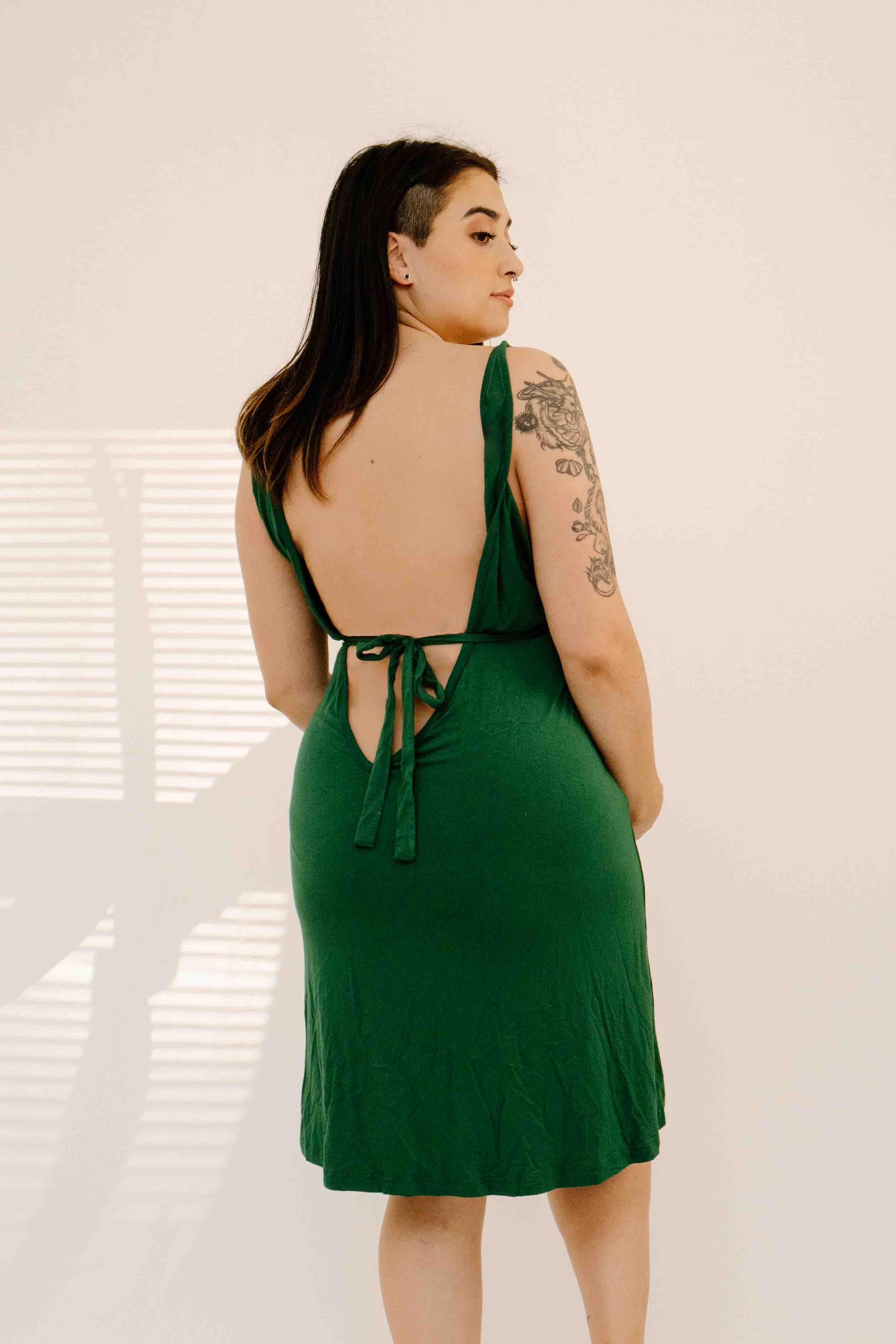Juliet Labor & Postpartum Gown in Emerald-Limited Time