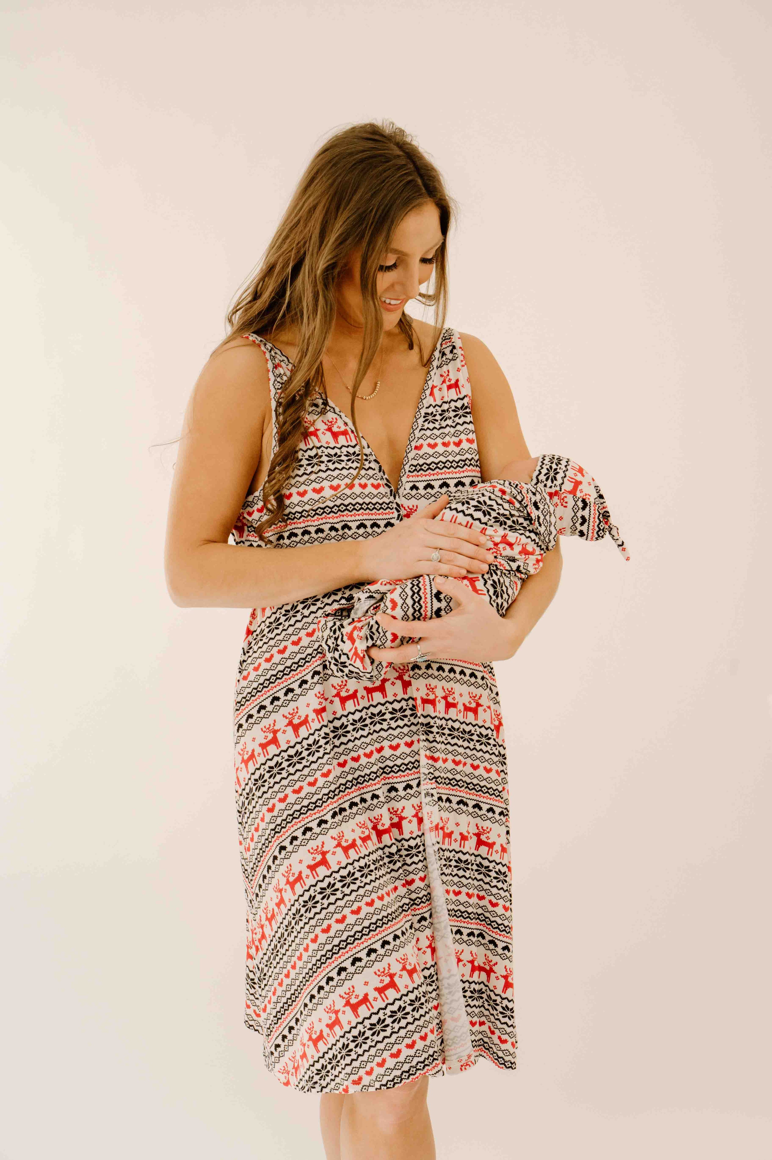 Juliet Labor & Postpartum Gown Holiday Edition-Limited Time